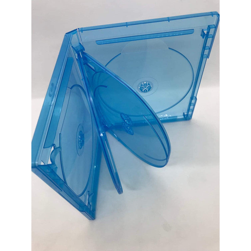 6 Way Blu Ray Multi Disc Case 15mm Spine - Games Cases - Vision warehouse