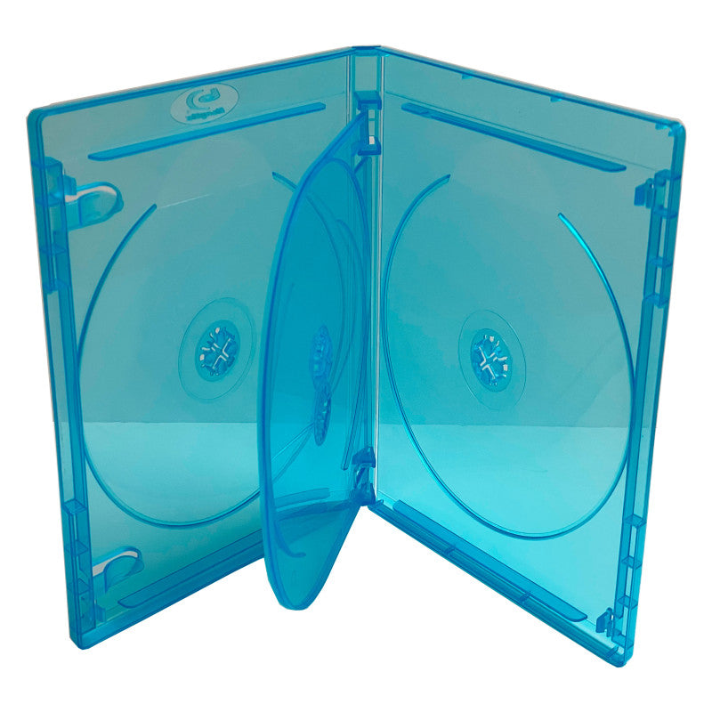 4 Way Blu Ray Case 15mm spine - Games Cases - Vision warehouse