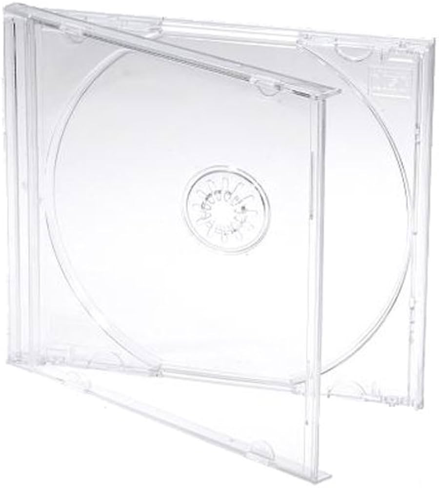 Single Cd Clear Jewel case 10.4mm - Games Cases - Vision warehouse