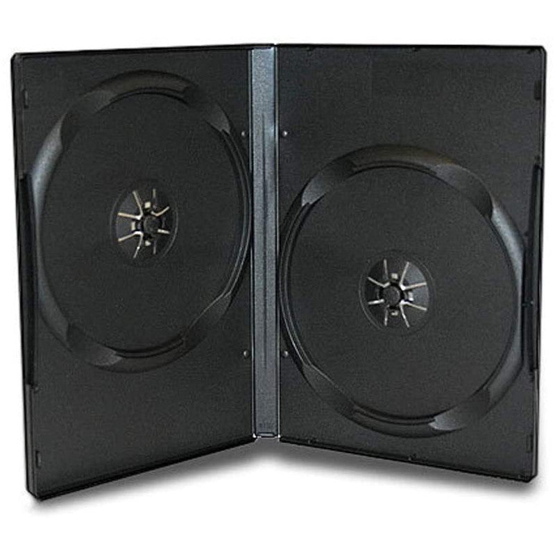 7mm Double Black DVD Case - Games Cases - Vision warehouse