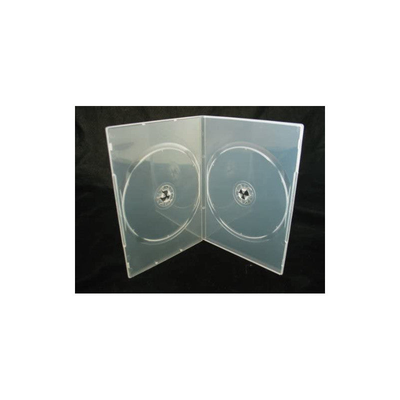 Double Slim DVD Clear Case 7mm - Games Cases - Vision warehouse