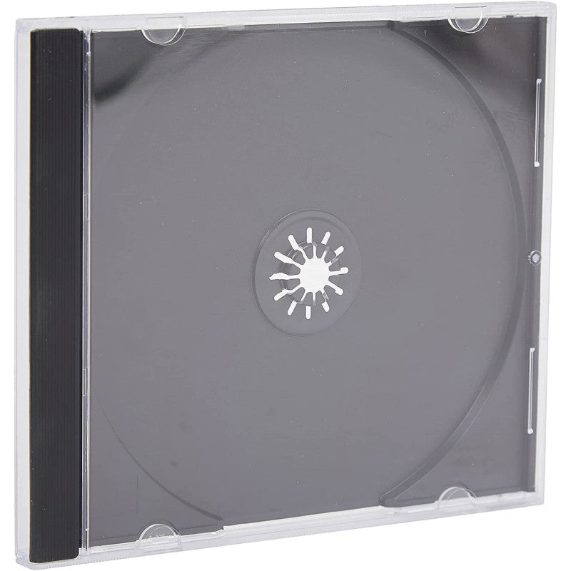 Single Cd Black Jewel case 10.4mm - Games Cases - Vision warehouse