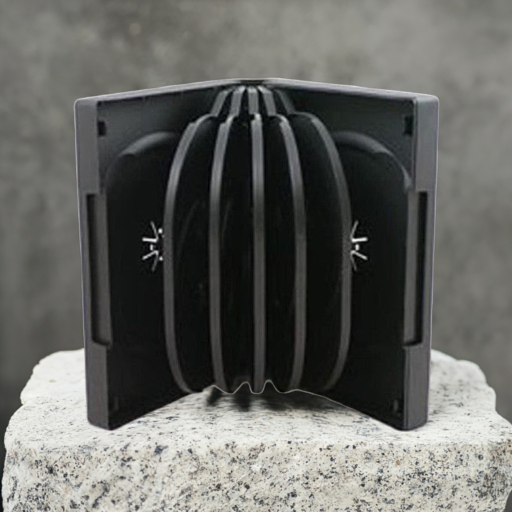 12 Way Multi Black DVD Case 39mm Spine - Games Cases - Vision warehouse