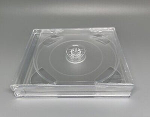 3 Way Multi CD Clear Jewel 22mm Spine - Games Cases - Vision warehouse