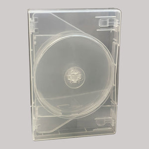 5 Way DVD Case Clear - 27mm Spine - 25 pcs - Games Cases - Vision warehouse