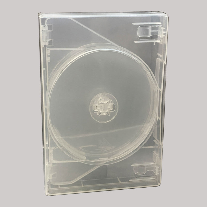 5 Way DVD Case Clear - 27mm Spine - Games Cases - Vision warehouse