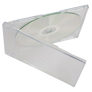 Slimline 5.2mm Spine Slim CD clear Case - 100pcs - Games Cases - Vision warehouse