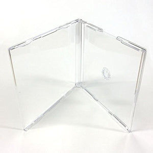 Slimline 5.2mm Spine Slim CD clear Case - 100pcs - Games Cases - Vision warehouse