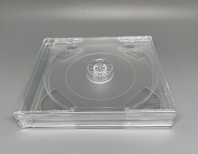 3 Way Multi CD Clear Jewel 22mm Spine - Games Cases - Vision warehouse